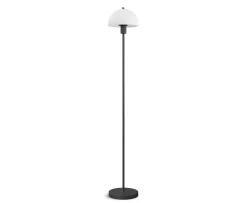 Herstal Vienda Golvlampa Svart/Glas
