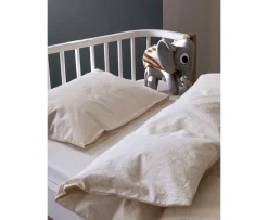 Høie Ara Baby Påslakanset Krepp Spjälsäng Beige