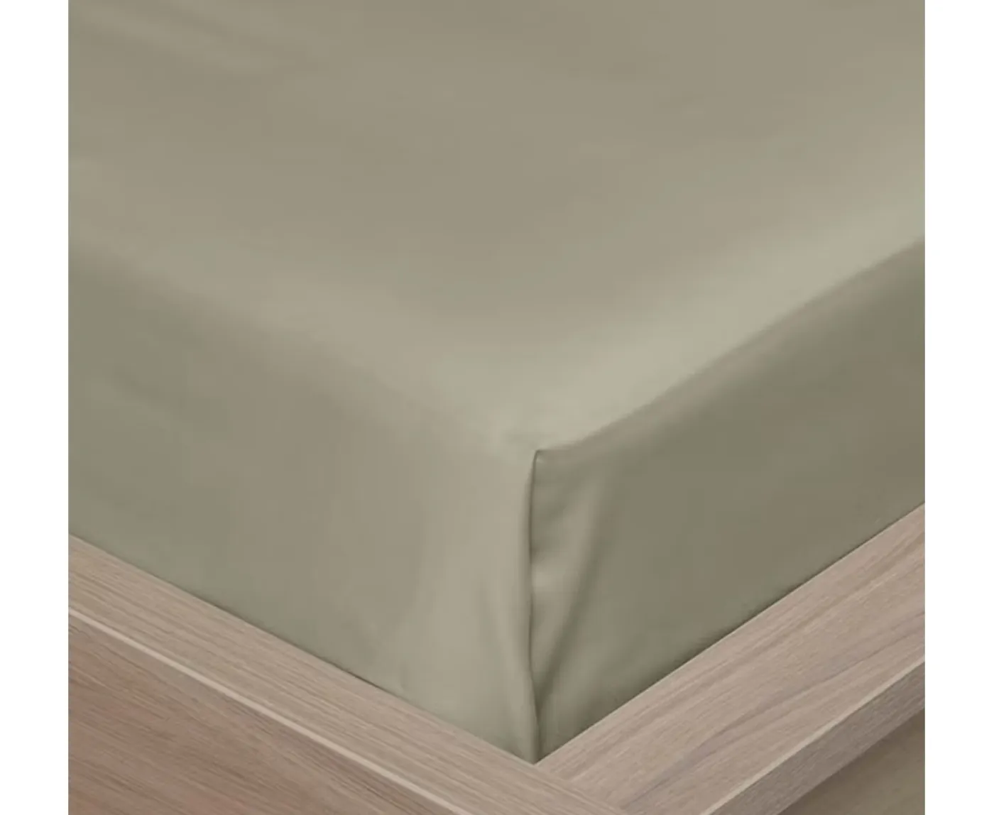 Høie Elegance Underlakan Satin Dämpad Grön 240x270