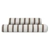 Høie Everyday Stripe Handduk Beige 50x90