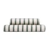 Høie Everyday Stripe Handduk Nordisk Grön 70x140