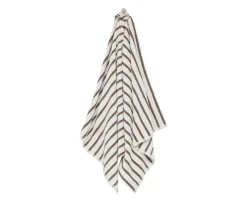 Høie Everyday Stripe Handduk Beige 70x140