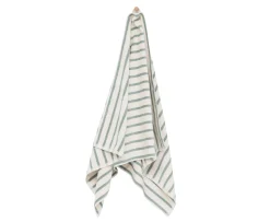 Høie Everyday Stripe Handduk Aqua 70x140