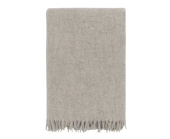 Høie Falketind Pläd Natur Beige 120x180