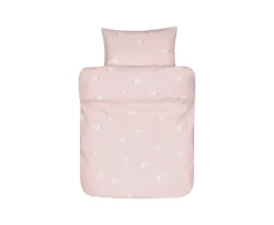 Høie Fina baby Påslakanset Vagga Rosa