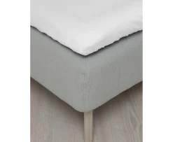 Høie Formsytt Underlakan Satin Vit 180x200