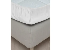 Høie Formsytt Underlakan Satin Vit 160x200