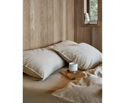 Høie Frøya EKO Formsytt Lakan Beige 180x200