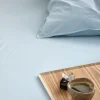 Høie Frøya EKO Formsytt Lakan Dämpad Blå 90x200