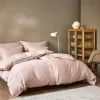 Høie Frøya EKO Formsytt Lakan Dämpad Rosa 180x200