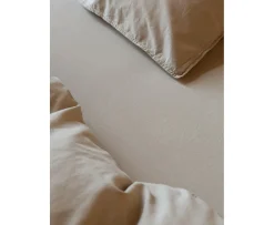 Høie Frøya Formsytt Lakan Beige 90x200