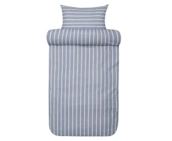 Høie Henning 2-del Påslakanset Flanell Denimblå