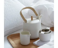 Høie Pure 2-del Krepp Påslakanset Vit