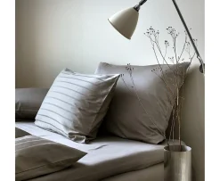 Høie Örngott Satin Grå 70x100