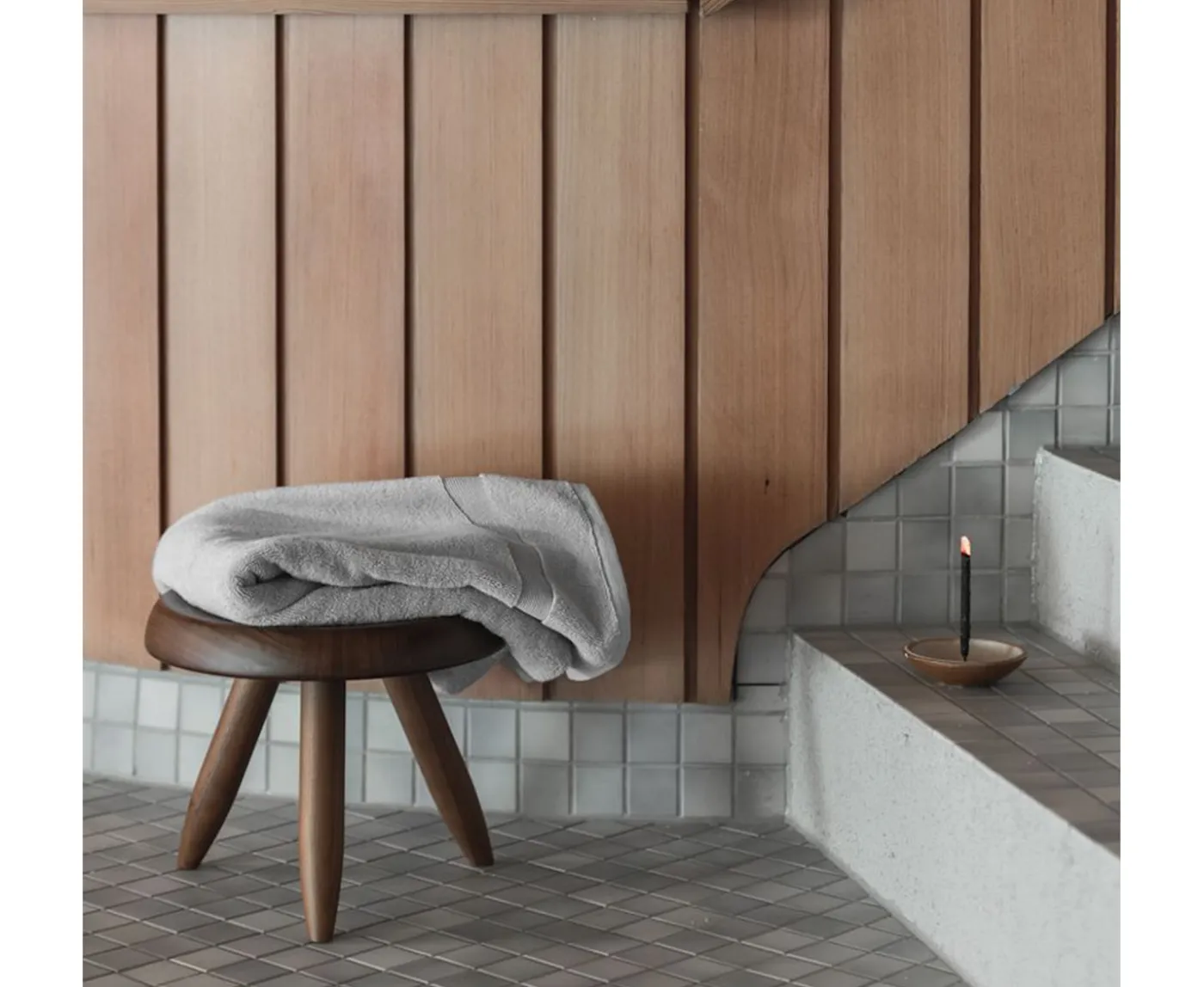 Høie Spa Handduk Ljusgrå 100x150