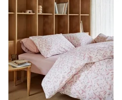 Høie Thale 2-del Påslakanset Krepp Dämpad Rosa