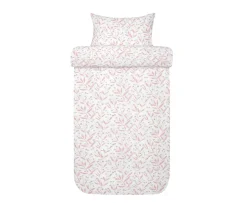 Høie Thale 2-del Påslakanset Krepp Dämpad Rosa