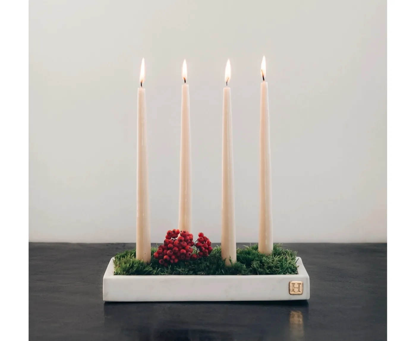 Hilke Collection Marmorbricka med kant