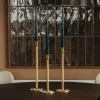 Hilke Collection Alto Basso Ljusstake Gold/White pigmented 40cm