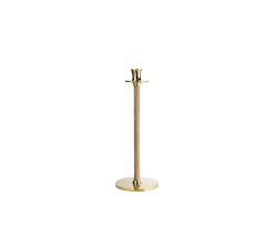 Hilke Collection Alto Basso Ljusstake Gold/White pigmented 30cm