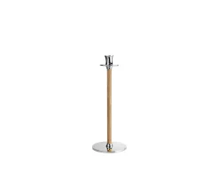 Hilke Collection Alto Basso Ljusstake Silver/White pigmented 30cm