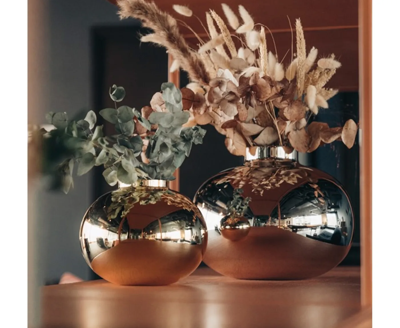 Hilke Collection Amico Vas Guld 20 cm