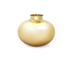 Hilke Collection Amico Vas Guld 29 cm