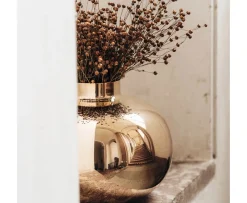 Hilke Collection Amico Vas Guld 29 cm