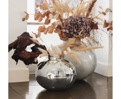 Hilke Collection Amico Vas Silver 20 cm