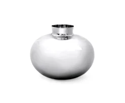 Hilke Collection Amico Vas Silver 29 cm