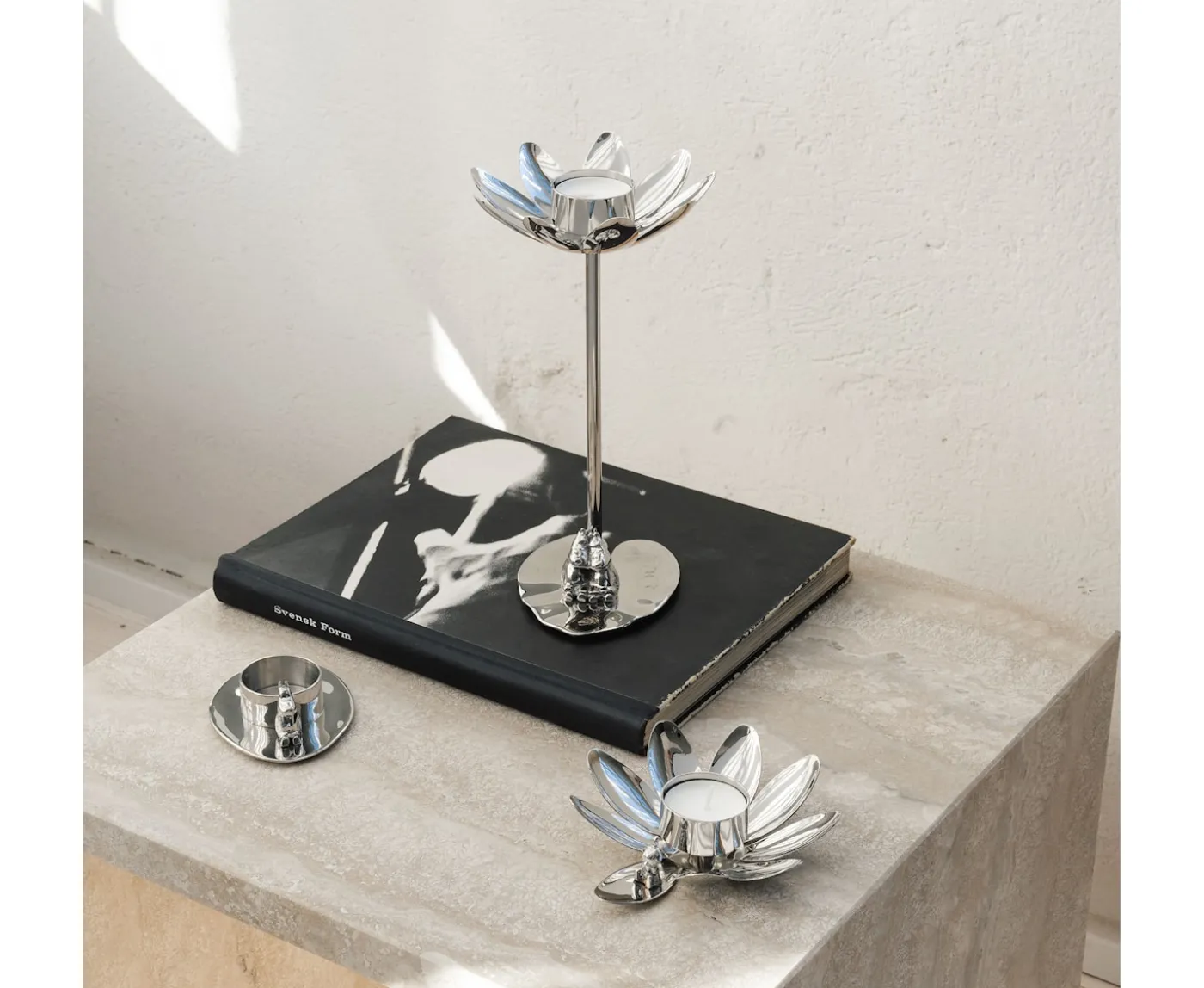 Hilke Collection Hilke X Mumin Lilla My Ljuslykta Silver