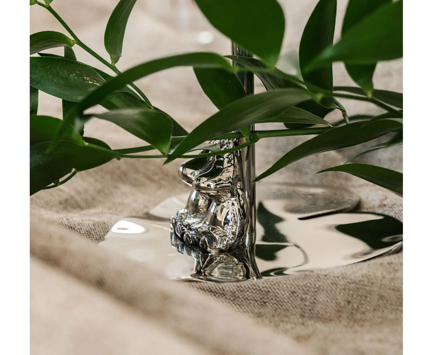 Hilke Collection Hilke X Mumin Lilla My Ljuslykta Silver