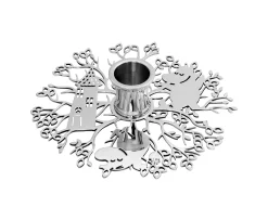 Hilke Collection Hilke X Mumin No.1 Ljuslykta Silver 16cm