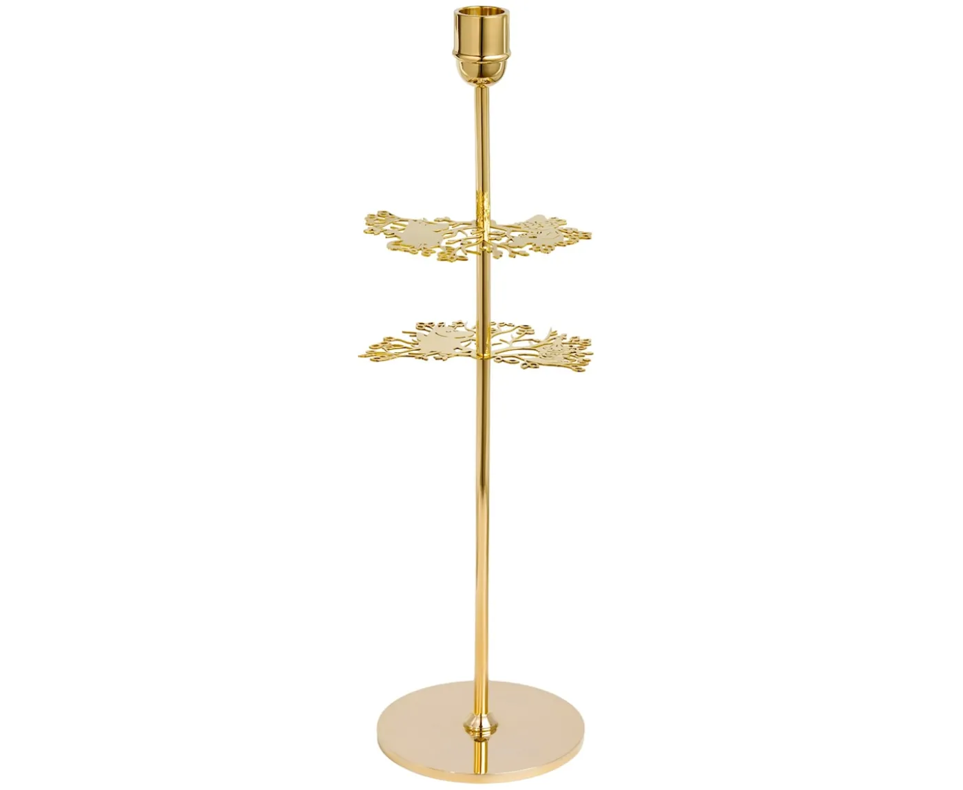 Hilke Collection Hilke X Mumin No.2 Ljusstake Mässing 40cm