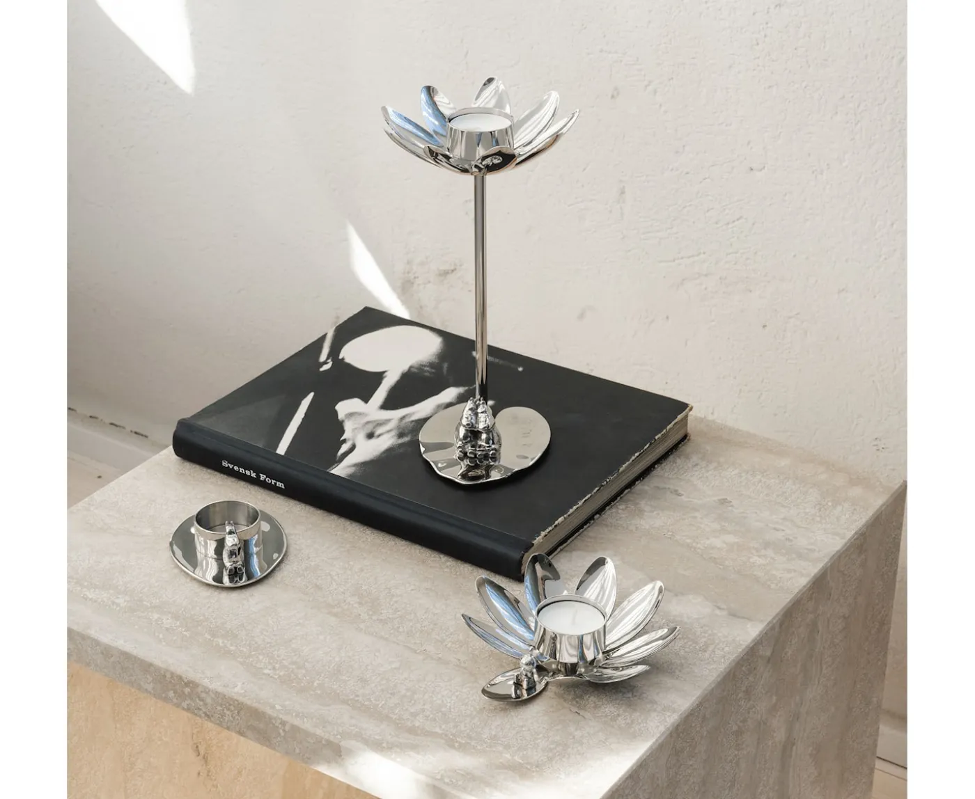 Hilke Collection Hilke X Mumin No.3 Ljusstake Silver
