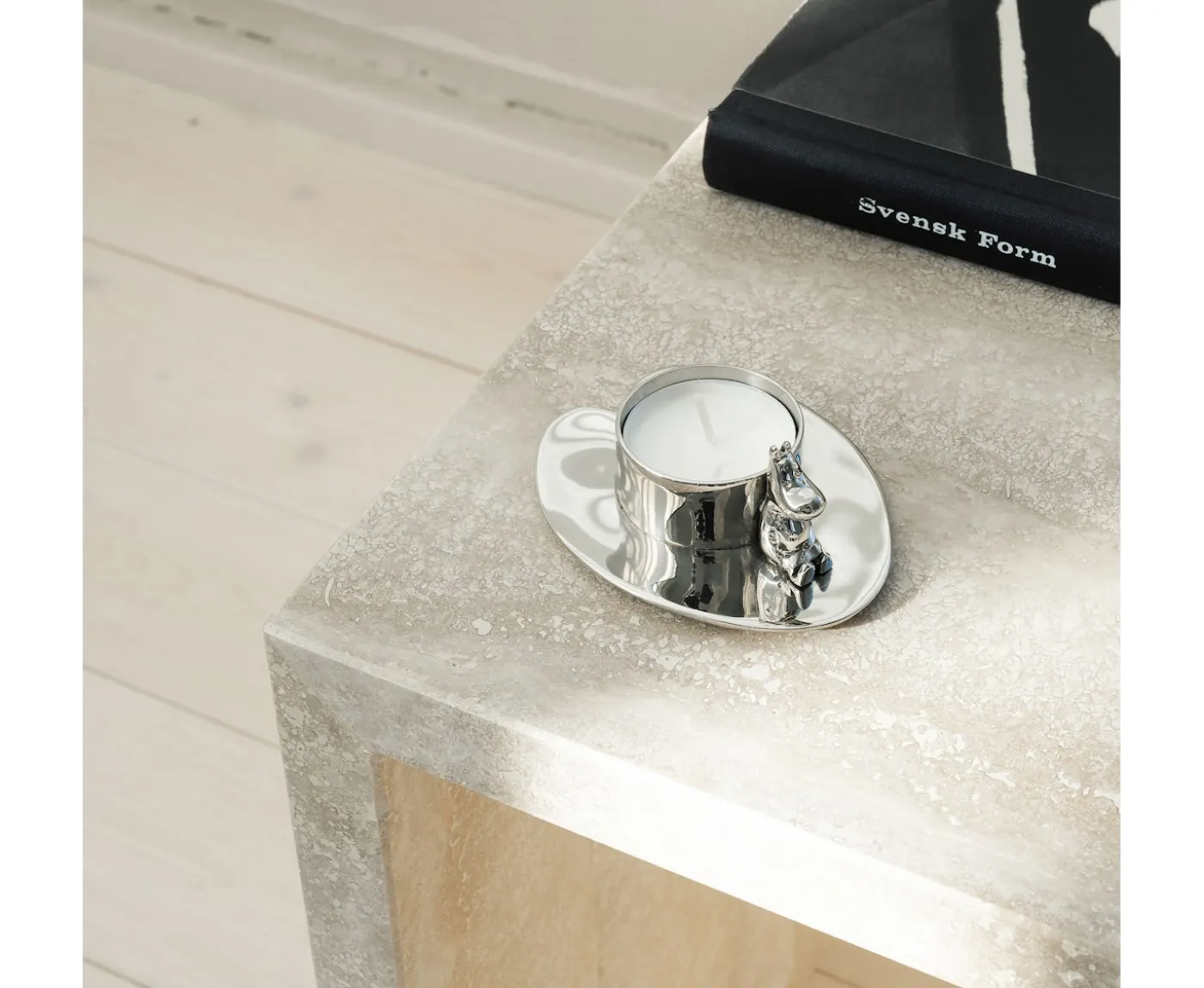 Hilke Collection Hilke X Mumin No.3 Ljusstake Silver
