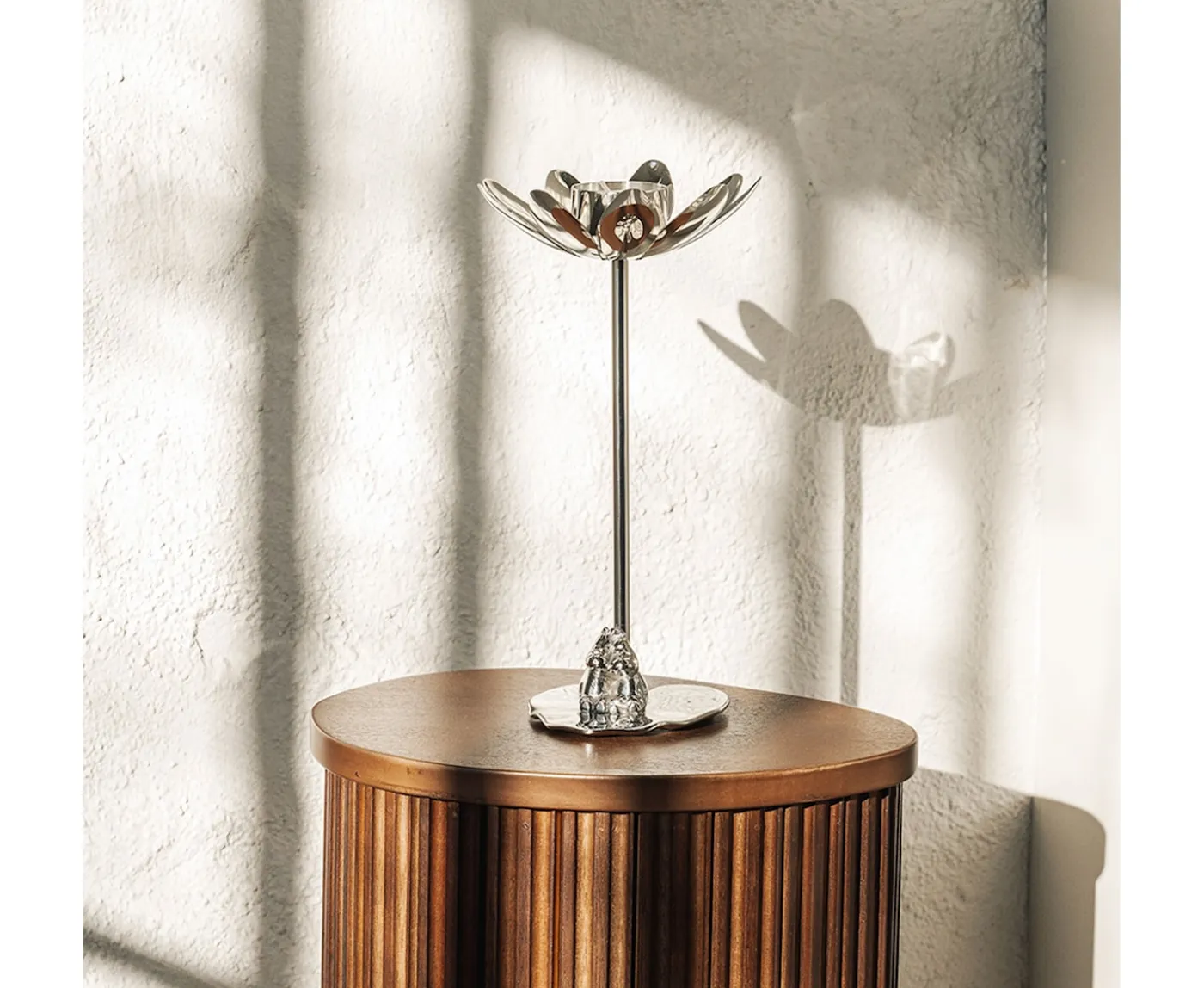 Hilke Collection Hilke X Mumin & Snorkfröken Ljusstake Silver