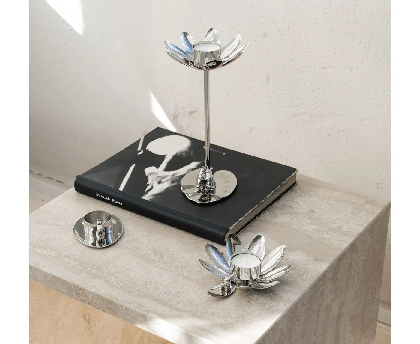 Hilke Collection Hilke X Mumin & Snorkfröken Ljusstake Silver