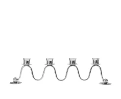 Hilke Collection Lignano Sabbiadoro 4 Ljusstake Silver