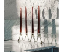 Hilke Collection Lignano Sabbiadoro 4 Ljusstake Silver