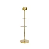 Hilke Collection Ninfea Alta Ljusstake Mässing 35cm
