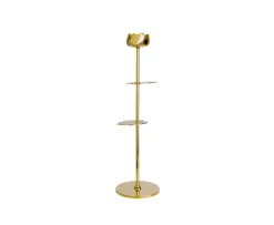 Hilke Collection Ninfea Alta Ljusstake Mässing 35cm