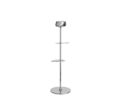 Hilke Collection Ninfea Alta Ljusstake Silver 30cm