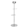 Hilke Collection Ninfea Alta Ljusstake Silver 40cm