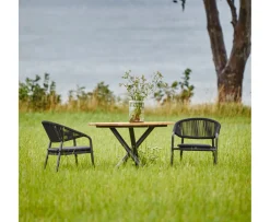 Hillerstorp Ekeryd Bord Teak Ø110