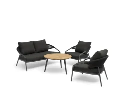 Hillerstorp Ekeryd 2-sits Soffa Antracitgrå