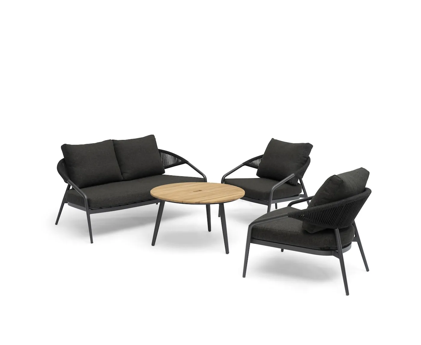 Hillerstorp Ekeryd 2-sits Soffa Antracitgrå