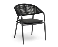 Hillerstorp Ekeryd Stol Antracitgrå 4-pack
