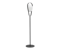 Hillerstorp Glimra Portabel Golvlampa Grå 148cm