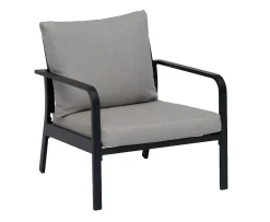 Hillerstorp Hånger Loungestol Svart/Gråbeige 82cm